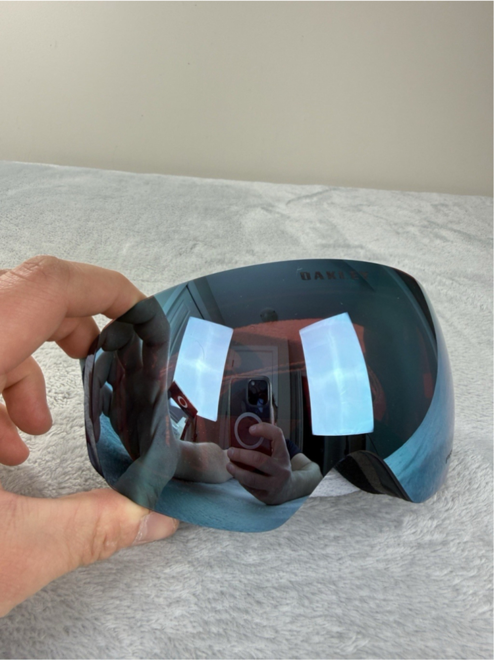 Oakley Flight Deck XM Snowboarding Goggles Whiteout NWT - Picture 13 of 15